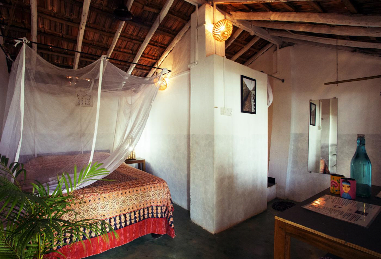 Yoga Explorers yoga holiday in South Goa - simple, stylish accommodation